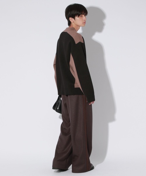 Anui（アニュイ）の「【UNISEX】ゲーミングポロニット（ニット/セーター・レディース・ブラウン系その他/ブラック系その他・MEDIUM）」の15枚目の写真