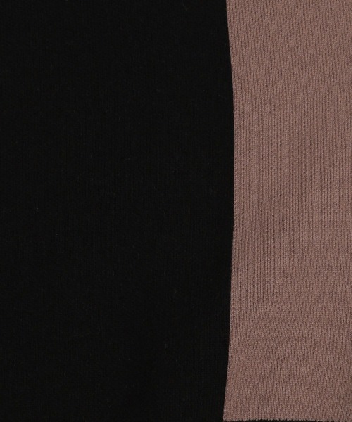 Anui（アニュイ）の「【UNISEX】ゲーミングポロニット（ニット/セーター・レディース・ブラウン系その他/ブラック系その他・MEDIUM）」の5枚目の写真