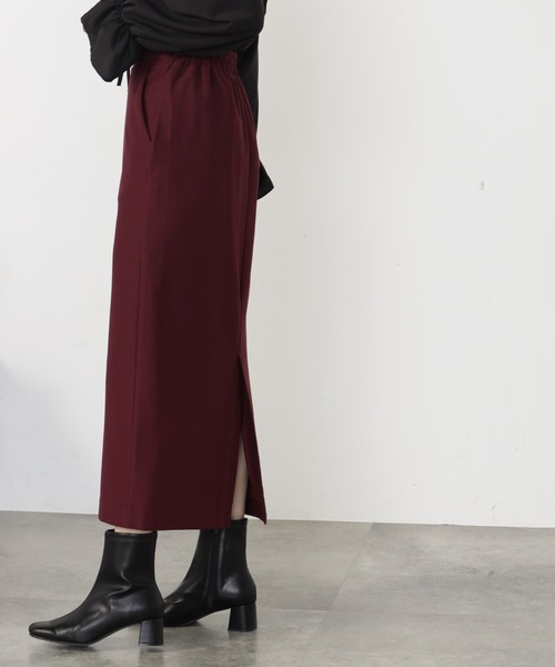 FOUND GOOD(ファウンドグッド)の「レギンスカート(スカート・レディース・ベージュ/レッド系8/アイボリー/ブラック・L/M/S)」の17枚目の写真