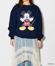 【 Goodwear  / グッドウェア 】Disney  ディズニー プリント スウェット プルオーバー (ミッキーマウス) 1