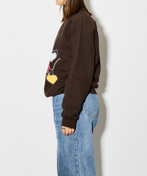 Goodwear(グッドウェア)の「【 Goodwear / グッドウェア 】Disney ディズニー プリント スウェット プルオーバー (ミッキーマウス) 1(スウェット・メンズ・ネイビー/ライトグレー/ダークブラウン/ブラック/ライトピンク・M/L/XL)」の22枚目の写真