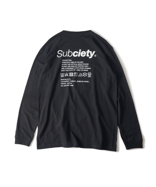 セール】LABEL L/S tee（Tシャツ/カットソー）｜Subciety