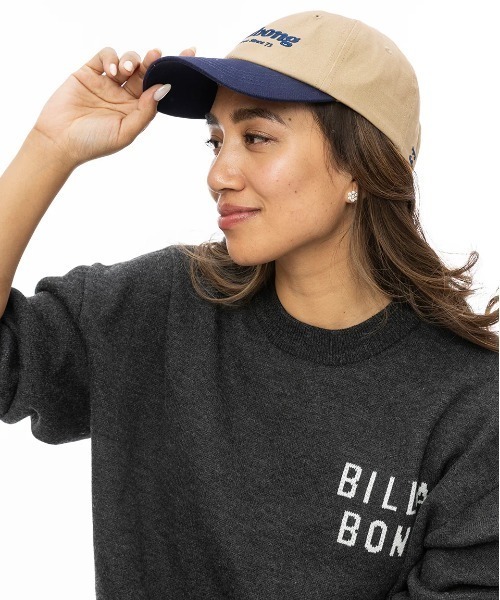 BILLABONG（ビラボン）の「BILLABONG レディース DAD TWO TONE CAP キャップ 【2024年秋冬モデル】/ビラボンロゴキャップ（キャップ・レディース・ベージュ/ブラック/アーミー・FREE）」の3枚目の写真