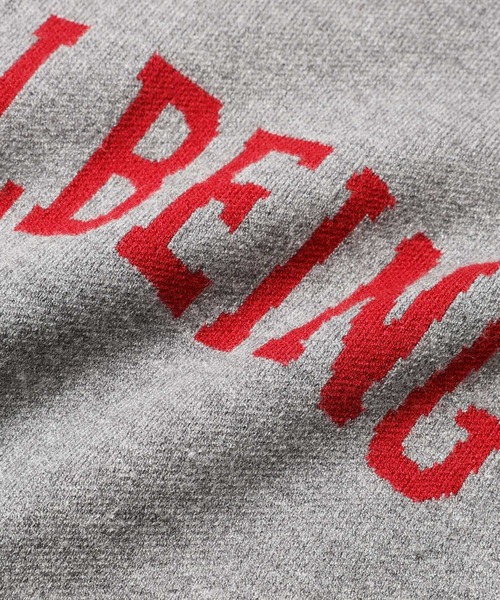 【セール】SALOON(サルーン)/《追加予約》スウェットライクロゴニット【手洗い可】（ニット/セーター）｜saloon（サルーン）