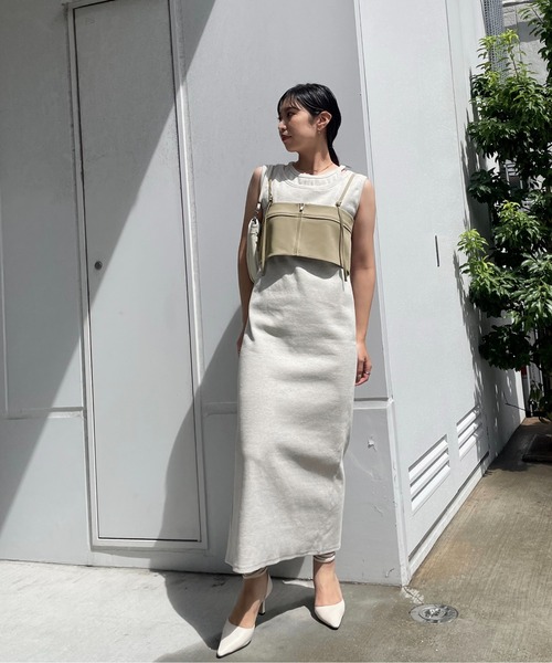 georgette bustier & side tuck skirt SET UP（サロペット/オーバーオール）｜WILLFULLY（ウィルフリー）
