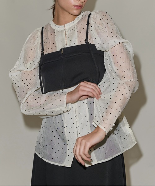 georgette bustier & side tuck skirt SET UP（サロペット/オーバーオール）｜WILLFULLY（ウィルフリー）