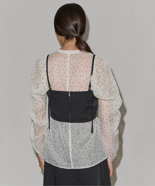 georgette bustier & side tuck skirt SET UP（サロペット/オーバーオール）｜WILLFULLY（ウィルフリー）