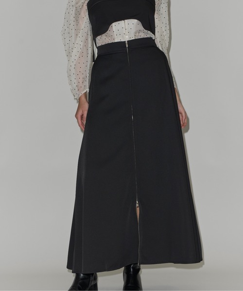 georgette bustier & side tuck skirt SET UP（サロペット/オーバーオール）｜WILLFULLY（ウィルフリー）