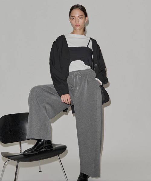 georgette bustier & side tuck skirt SET UP（サロペット/オーバーオール）｜WILLFULLY（ウィルフリー）