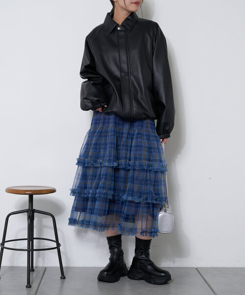 CIAOPANIC（チャオパニック）の「スニーカーソールミドルブーツ（ブーツ・レディース・ブラック/シルバー・SMALL/MEDIUM/LARGE）」の8枚目の写真