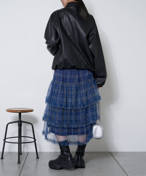 CIAOPANIC（チャオパニック）の「スニーカーソールミドルブーツ（ブーツ・レディース・ブラック/シルバー・SMALL/MEDIUM/LARGE）」の10枚目の写真