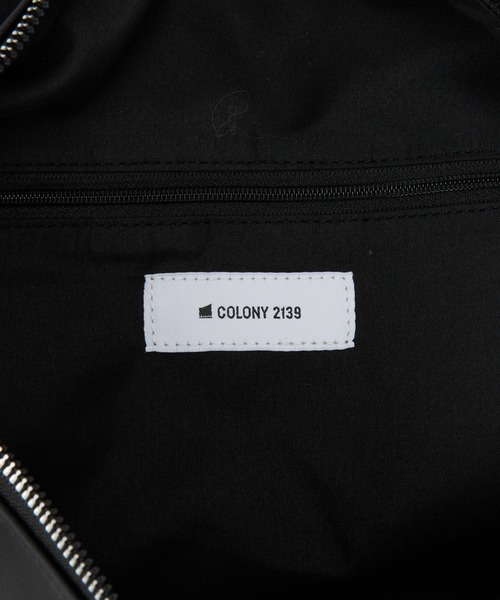 COLONY 2139(コロニートゥーワンスリーナイン)の「ソフトレクタングルバッグ(ショルダーバッグ・レディース・ブラック/シルバー・FREE)」の10枚目の写真