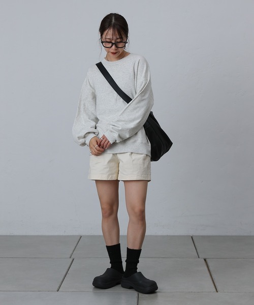 COLONY 2139(コロニートゥーワンスリーナイン)の「ソフトレクタングルバッグ(ショルダーバッグ・レディース・ブラック/シルバー・FREE)」の14枚目の写真