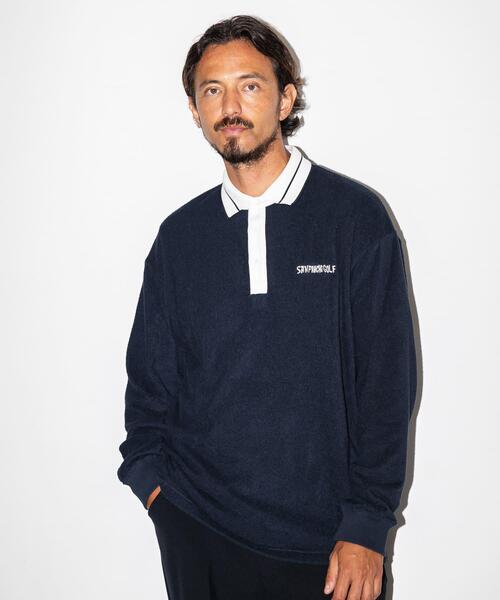 URBAN RESEARCH Sonny Label(アーバンリサーチサニーレーベル)の「OOPS×RYUAMBE ポロシャツ(ポロシャツ・メンズ・ブラック/ネイビー/ホワイト・MEDIUM/LARGE)」の4枚目の写真