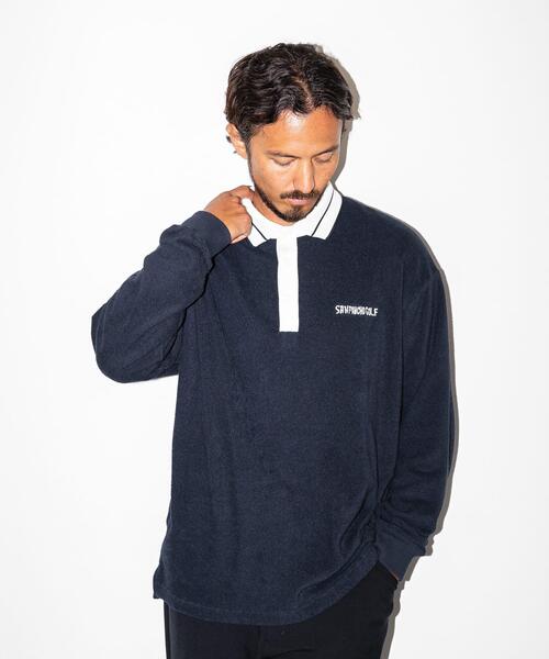 URBAN RESEARCH Sonny Label(アーバンリサーチサニーレーベル)の「OOPS×RYUAMBE ポロシャツ(ポロシャツ・メンズ・ブラック/ネイビー/ホワイト・MEDIUM/LARGE)」の5枚目の写真