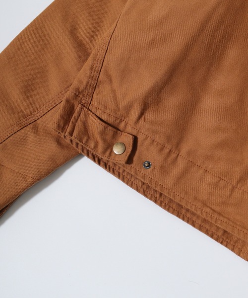 SUGGESTION（サジェッション）の「Duck collar corduroy jacket / ダック衿コーデュロイ JKT unisex（ミリタリージャケット・メンズ・ブラック/オリーブ/キャメル/ネイビー・L/M）」の6枚目の写真