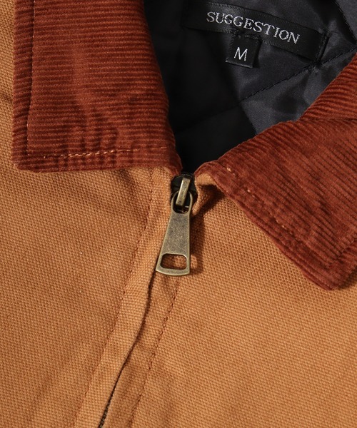 SUGGESTION（サジェッション）の「Duck collar corduroy jacket