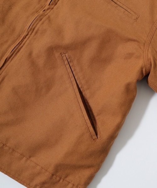 SUGGESTION（サジェッション）の「Duck collar corduroy jacket / ダック衿コーデュロイ JKT unisex（ミリタリージャケット・メンズ・ブラック/オリーブ/キャメル/ネイビー・L/M）」の11枚目の写真