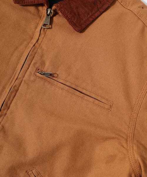 SUGGESTION（サジェッション）の「Duck collar corduroy jacket / ダック衿コーデュロイ JKT unisex（ミリタリージャケット・メンズ・ブラック/オリーブ/キャメル/ネイビー・L/M）」の12枚目の写真