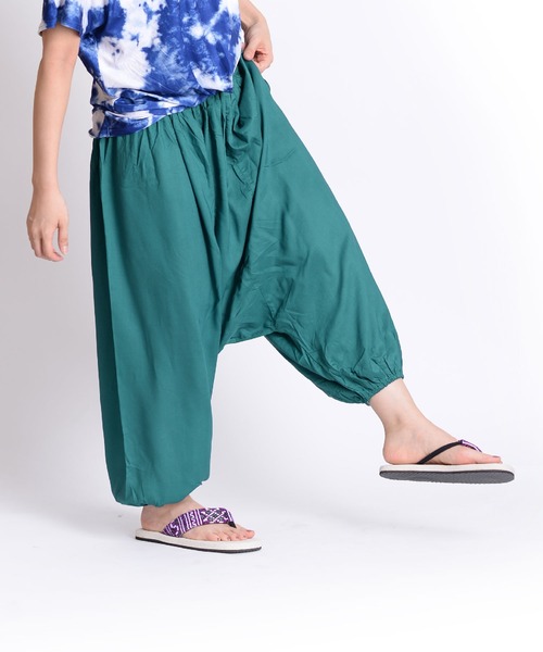 MARAI(マーライ)の「エスニック サルエルバルーンパンツ(その他パンツ・レディース・ブラック/ブルー/グレー/オレンジ/ネイビー/パープル・FREE)」の5枚目の写真
