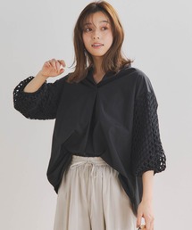 ソデレーススキッパーブラウス≪手洗い可能≫