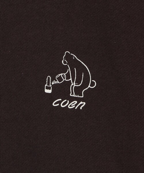 coen(コーエン)の「RYO KANEYASU × コーエン クルーネックスウェット(スウェット・メンズ・ホワイト/ライトブルー/ダークブラウン/マスタード・S/M/L/XL)」の6枚目の写真