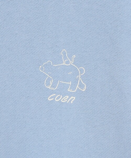 coen(コーエン)の「RYO KANEYASU × コーエン クルーネックスウェット(スウェット・メンズ・ホワイト/ライトブルー/ダークブラウン/マスタード・S/M/L/XL)」の8枚目の写真