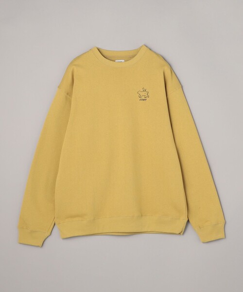 coen(コーエン)の「RYO KANEYASU × コーエン クルーネックスウェット(スウェット・メンズ・ホワイト/ライトブルー/ダークブラウン/マスタード・S/M/L/XL)」の9枚目の写真