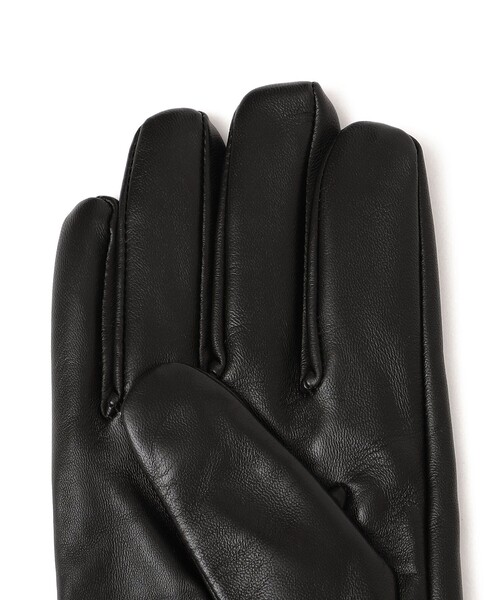 SHIPS any(シップス エニィ)の「SHIPS any:〈タッチパネル対応〉ラムレザー グローブ◇(手袋・メンズ・ブラック・ONE SIZE)」の15枚目の写真