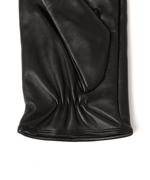 SHIPS any(シップス エニィ)の「SHIPS any:〈タッチパネル対応〉ラムレザー グローブ◇(手袋・メンズ・ブラック・ONE SIZE)」の16枚目の写真