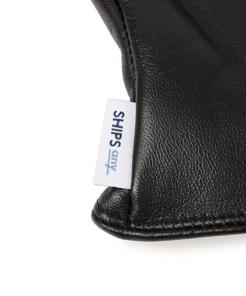 SHIPS any(シップス エニィ)の「SHIPS any:〈タッチパネル対応〉ラムレザー グローブ◇(手袋・メンズ・ブラック・ONE SIZE)」の17枚目の写真