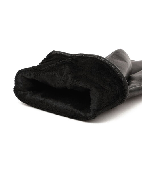 SHIPS any(シップス エニィ)の「SHIPS any:〈タッチパネル対応〉ラムレザー グローブ◇(手袋・メンズ・ブラック・ONE SIZE)」の18枚目の写真