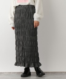 LEPSIM | 無地シャーリングスカート2　147554(スカート)