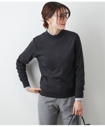 新品未使用❤️ボトルネックリブニットプルオーバー M グレー ボトルネック ニット リブ」に該当するグレー/灰色系の