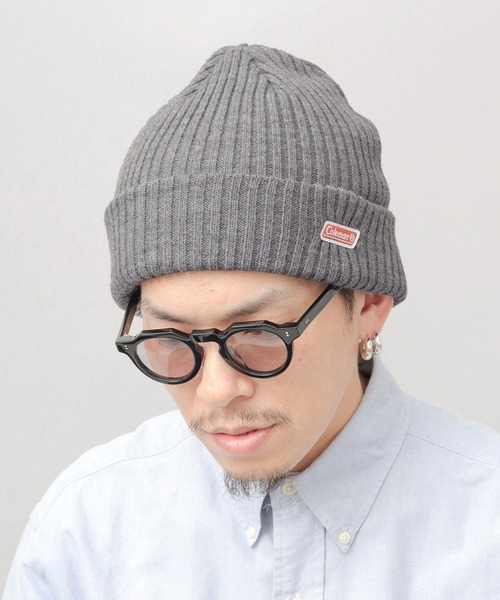 COLEMAN（コールマン）の「リブ編み ニットワッチ（ニット帽） 深め