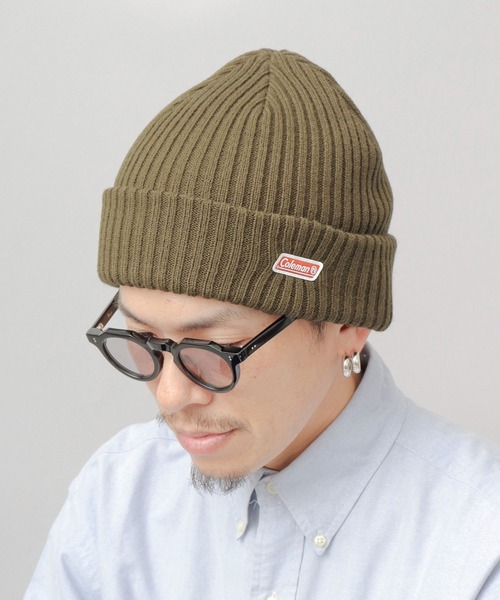 MARKAWARE アイボリー リブ編みニット リフ Riff ケーブル編みVネックニット セーター ケーブル編みニット