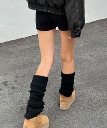 MEMECLE（メメクル）の「【 MEMECLE / メメクル 】シンプル ルーズ レッグウォーマー（レッグウォーマー）」