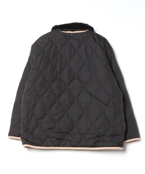 mitis（ミティス）の「mitis 3Way キルティングブルゾン（ブルゾン・レディース・ベージュ/アイボリー/カーキ/ブラック・M）」の5枚目の写真