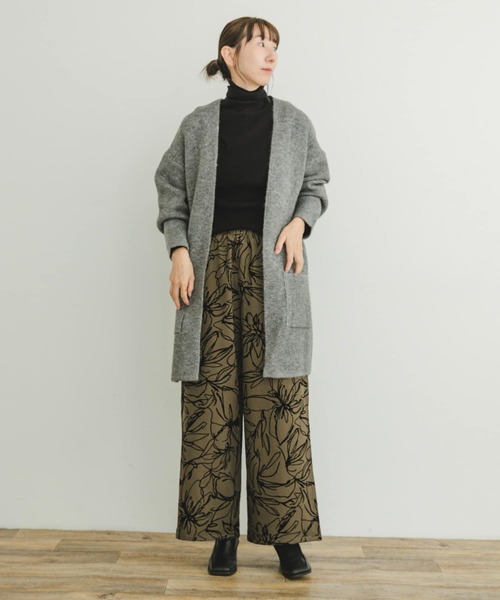 ITEMS URBANRESEARCH(アイテムズ アーバンリサーチ)の「ニットガウン(カーディガン/ボレロ・レディース・ライトベージュ/ブラウン/グレー・FREE)」の13枚目の写真