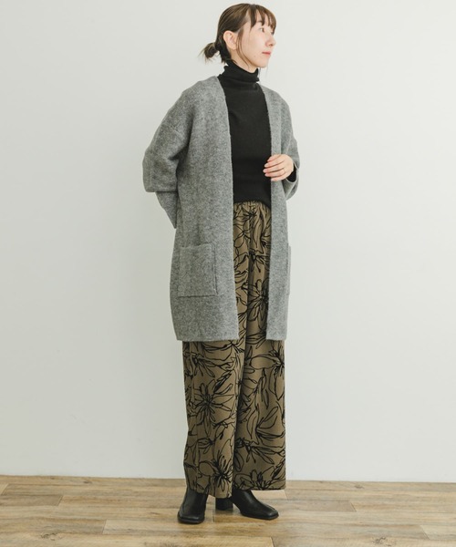 ITEMS URBANRESEARCH(アイテムズ アーバンリサーチ)の「ニットガウン(カーディガン/ボレロ・レディース・ライトベージュ/ブラウン/グレー・FREE)」の14枚目の写真