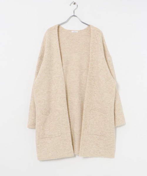 ITEMS URBANRESEARCH(アイテムズ アーバンリサーチ)の「ニットガウン(カーディガン/ボレロ・レディース・ライトベージュ/ブラウン/グレー・FREE)」の15枚目の写真