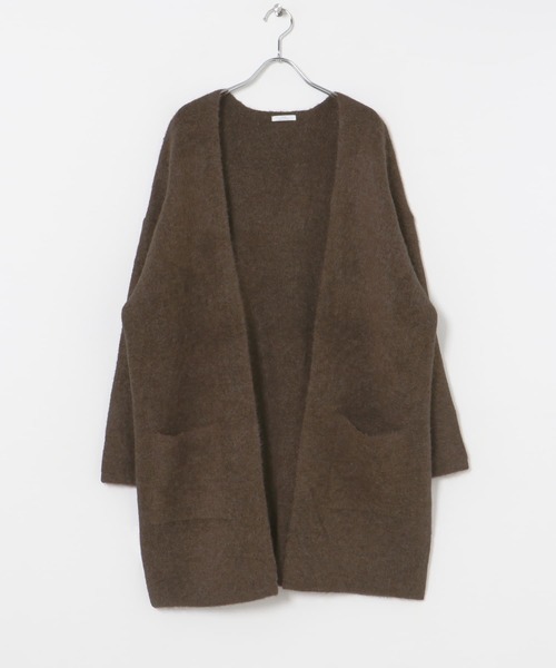 ITEMS URBANRESEARCH(アイテムズ アーバンリサーチ)の「ニットガウン(カーディガン/ボレロ・レディース・ライトベージュ/ブラウン/グレー・FREE)」の16枚目の写真