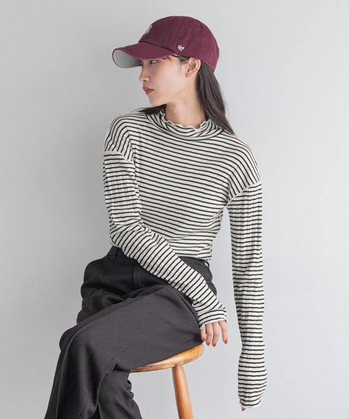 セール】リブメロータートル 250173（Tシャツ/カットソー