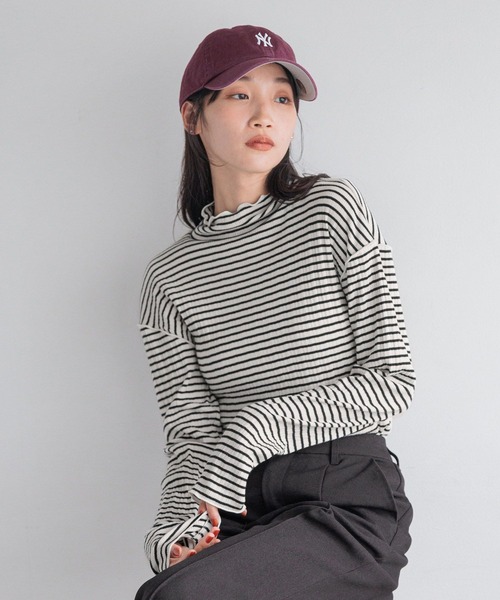 セール】リブメロータートル 250173（Tシャツ/カットソー）｜LOWRYS