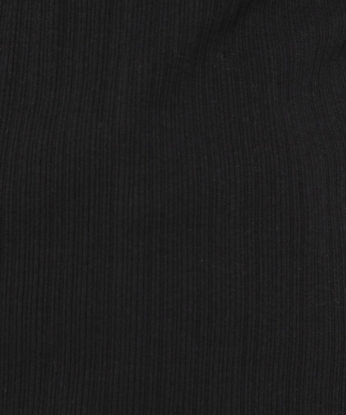 LOWRYS FARM（ローリーズファーム）の「リブメロータートル　250173（Tシャツ/カットソー・レディース・ブラック/アイボリー/ホワイト×ブラック・FREE）」の18枚目の写真