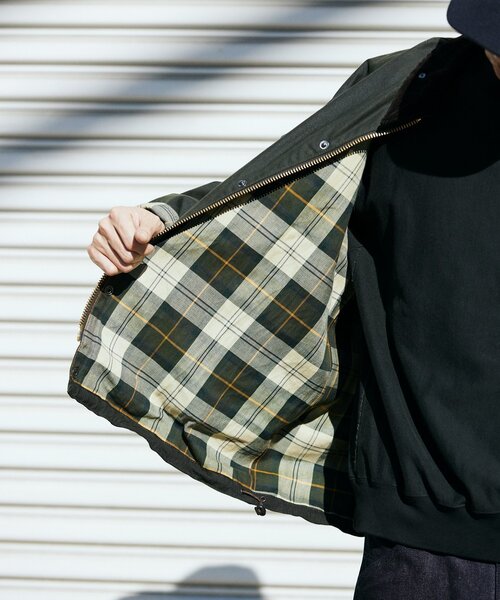 Barbour（バブアー）の「BARBOUR / バブアー × JS 別注 トランスポート ジャケット（ブルゾン・メンズ・ブラウン/カーキ・38/36/40）」の10枚目の写真
