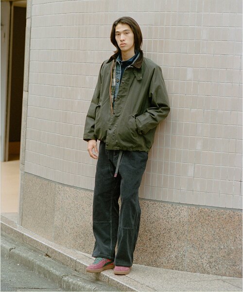 Barbour（バブアー）の「BARBOUR / バブアー × JS 別注 トランスポート ジャケット（ブルゾン・メンズ・ブラウン/カーキ・38/36/40）」の21枚目の写真