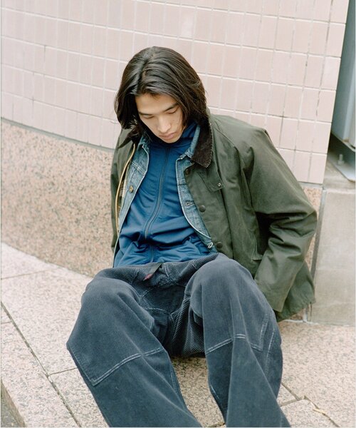 Barbour（バブアー）の「BARBOUR / バブアー × JS 別注 トランスポート ジャケット（ブルゾン・メンズ・ブラウン/カーキ・38/36/40）」の22枚目の写真