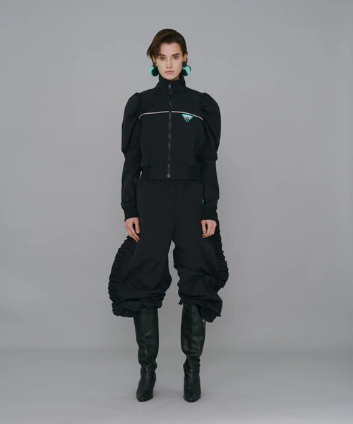NON TOKYO/ノントーキョー】PUFFSLEEVE NYLON BLOUSON