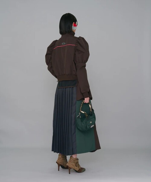 NON TOKYO/ノントーキョー】PUFFSLEEVE NYLON BLOUSON